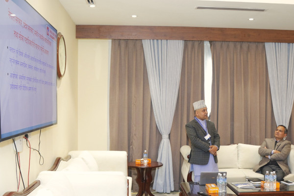 निर्वाचनको कामबारे आयोगले सरकारलाई जानकारी गरायो